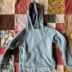 Athleta Girl Sage Colored Hooded Pullover Girls’ Sweatshirt - Size L (12)